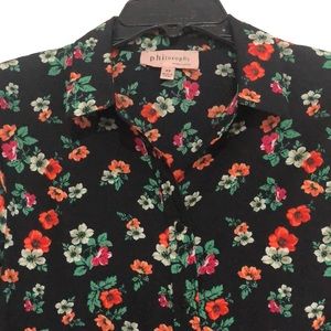 Philosophy Floral Blouse Size XS